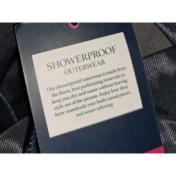 NWT! Charles Tyrwhitt Showerproof Field Jacket Charcoal Size Medium $300 - Picture 8 of 13